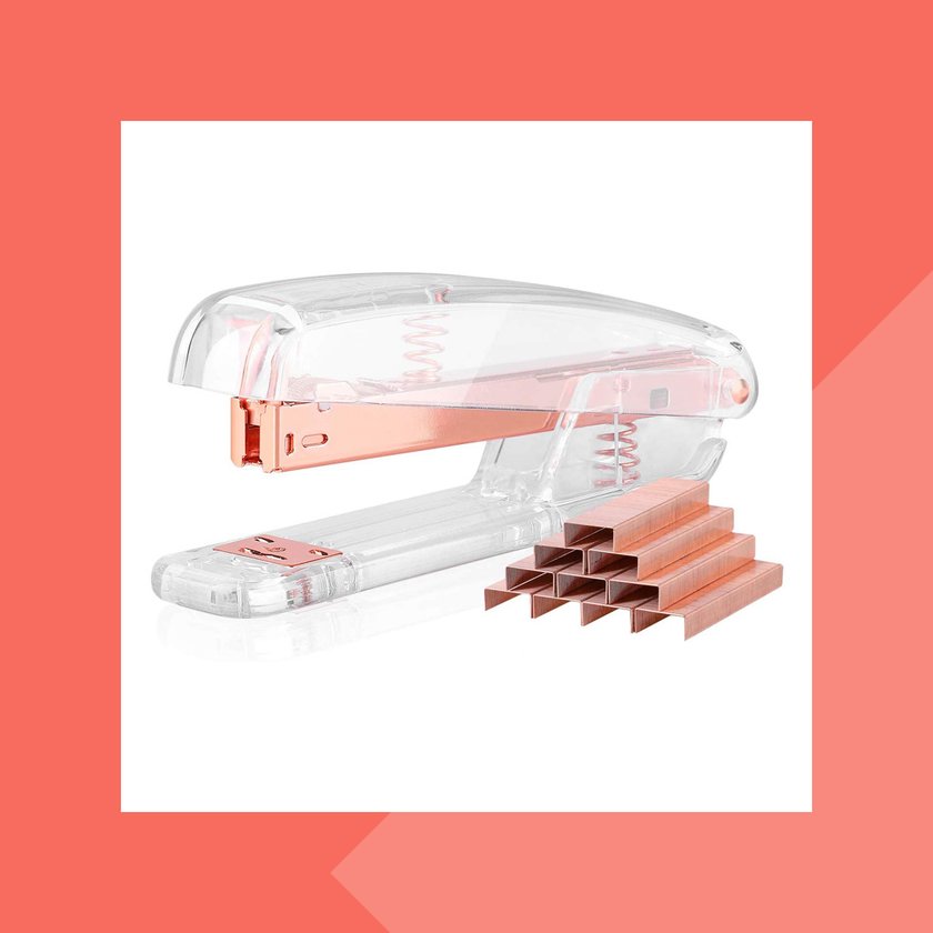 Tacker in Transparent-Roségold