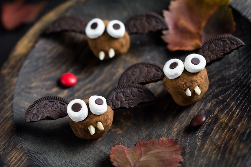 Fledermaus-Trüffel mit Oreos