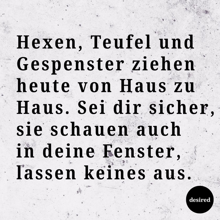 Halloween-Sprüche: Von lustig bis gruselig