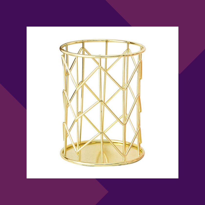 Stiftehalter in Gold